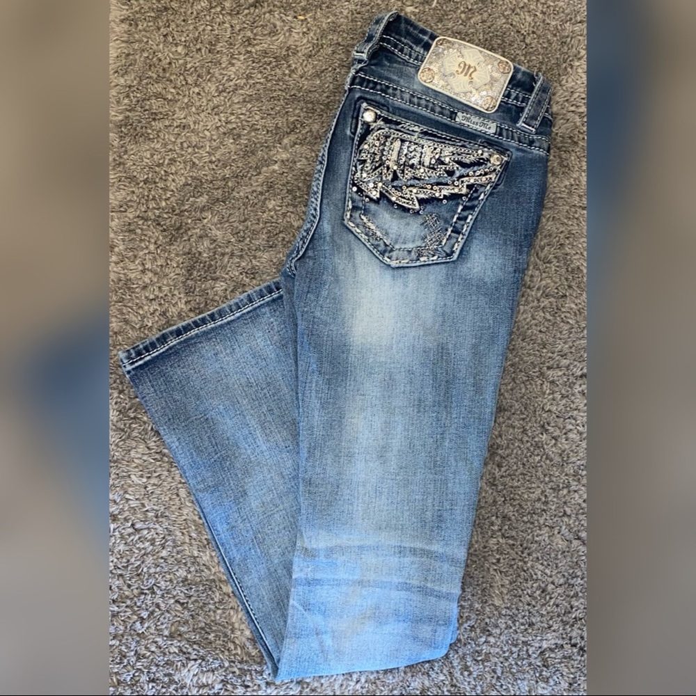 Like New Miss Me Women’s Bootcut Jeans Size 25